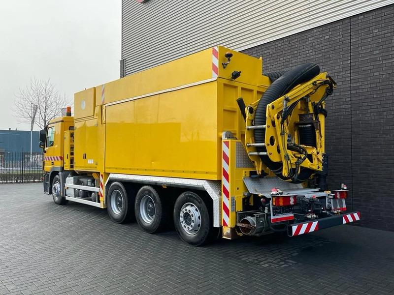 Mercedes-Benz Actros 3248 8X4 TRIDEM MTS DINO 12 SAUGBAGGER/SUCTIONEXAVATOR/GRONDZUIGER - شاحنة الشفط: صورة 3 Mercedes-Benz Actros 3248 8X4 TRIDEM MTS DINO 12 SAUGBAGGER/SUCTIONEXAVATOR/GRONDZUIGER - شاحنة الشفط: صورة 3