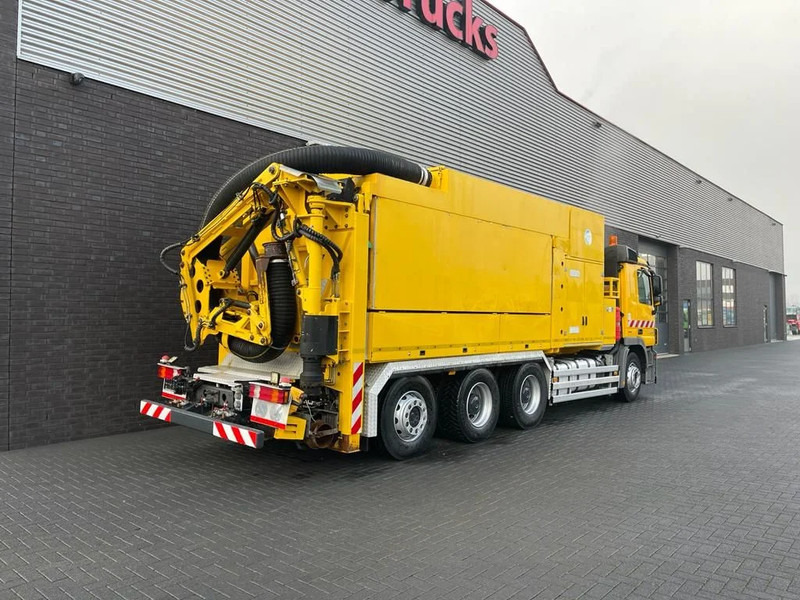 Mercedes-Benz Actros 3248 8X4 TRIDEM MTS DINO 12 SAUGBAGGER/SUCTIONEXAVATOR/GRONDZUIGER - شاحنة الشفط: صورة 5 Mercedes-Benz Actros 3248 8X4 TRIDEM MTS DINO 12 SAUGBAGGER/SUCTIONEXAVATOR/GRONDZUIGER - شاحنة الشفط: صورة 5