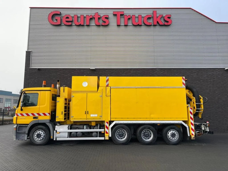 Mercedes-Benz Actros 3248 8X4 TRIDEM MTS DINO 12 SAUGBAGGER/SUCTIONEXAVATOR/GRONDZUIGER - شاحنة الشفط: صورة 1 Mercedes-Benz Actros 3248 8X4 TRIDEM MTS DINO 12 SAUGBAGGER/SUCTIONEXAVATOR/GRONDZUIGER - شاحنة الشفط: صورة 1