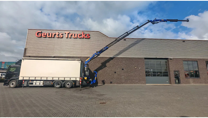 Mercedes-Benz Antos 2536 6X2 SCHUIFZEIL MET PALFINGER PK23002-SH C KRAAN / KRAN / CRANE / GRUA - شاحنة كرين: صورة 4 Mercedes-Benz Antos 2536 6X2 SCHUIFZEIL MET PALFINGER PK23002-SH C KRAAN / KRAN / CRANE / GRUA - شاحنة كرين: صورة 4