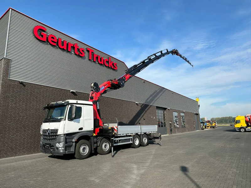 Mercedes-Benz Arocs 3251 8X2 + HMF 7020-K7 FJ 1400-K6 KRAAN/KRAN/CRANE/GRUA/NIEUW/NEW - شاحنة كرين: صورة 2 Mercedes-Benz Arocs 3251 8X2 + HMF 7020-K7 FJ 1400-K6 KRAAN/KRAN/CRANE/GRUA/NIEUW/NEW - شاحنة كرين: صورة 2