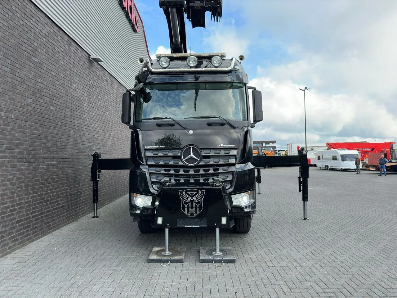 Mercedes-Benz Arocs 3251 8X4 + HIAB 1058 E-8 + JIB 150X-6 JDC Mercedes-Benz Arocs 3251 8X4 + HIAB 1058 E-8 + JIB 150X-6 JDC: صورة 11