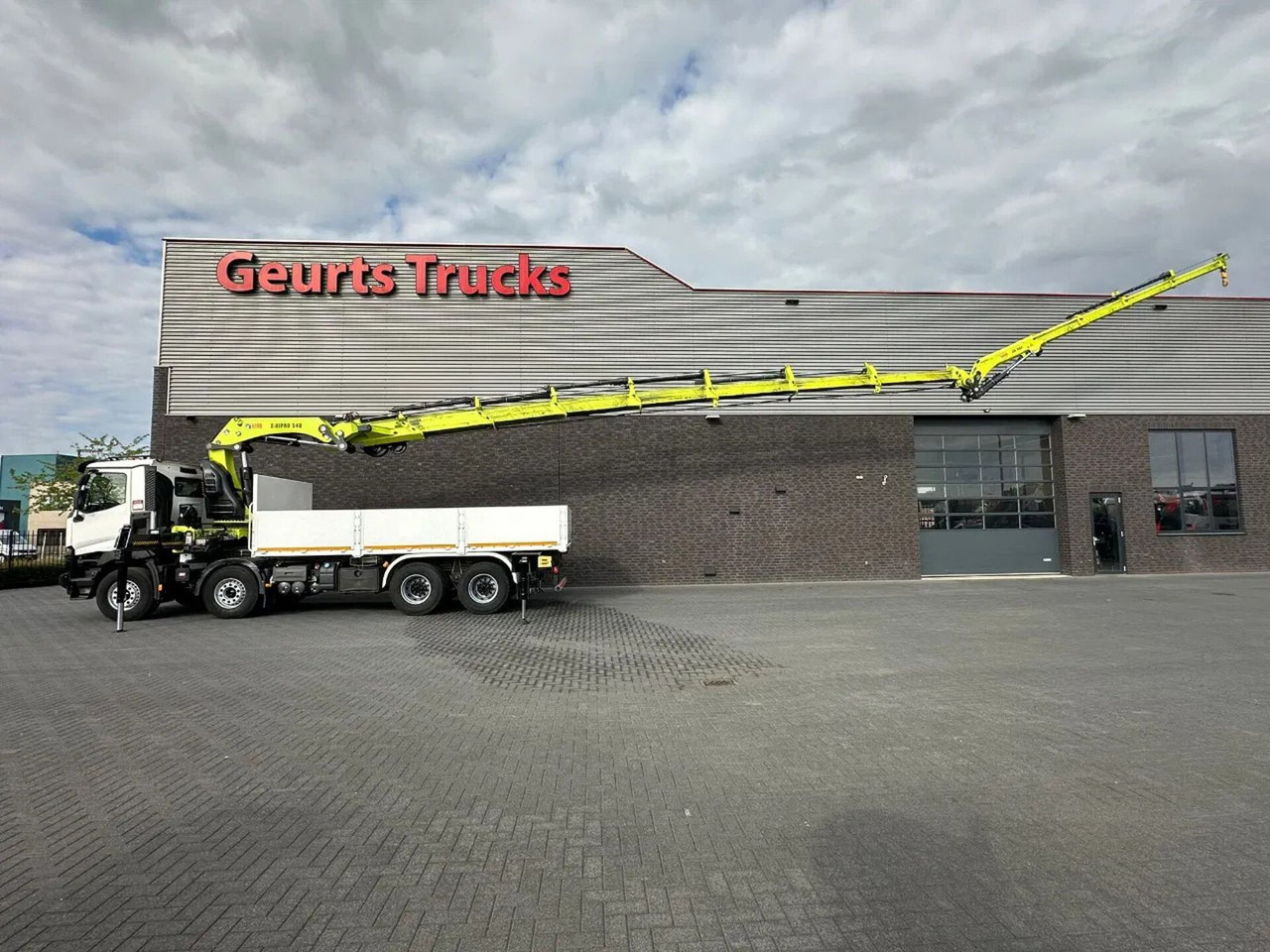 Renault C460 8X4 + HIAB X-HIPRO 548 E-7 MET JIB KRAAN / - شاحنة كرين: صورة 5 Renault C460 8X4 + HIAB X-HIPRO 548 E-7 MET JIB KRAAN / - شاحنة كرين: صورة 5