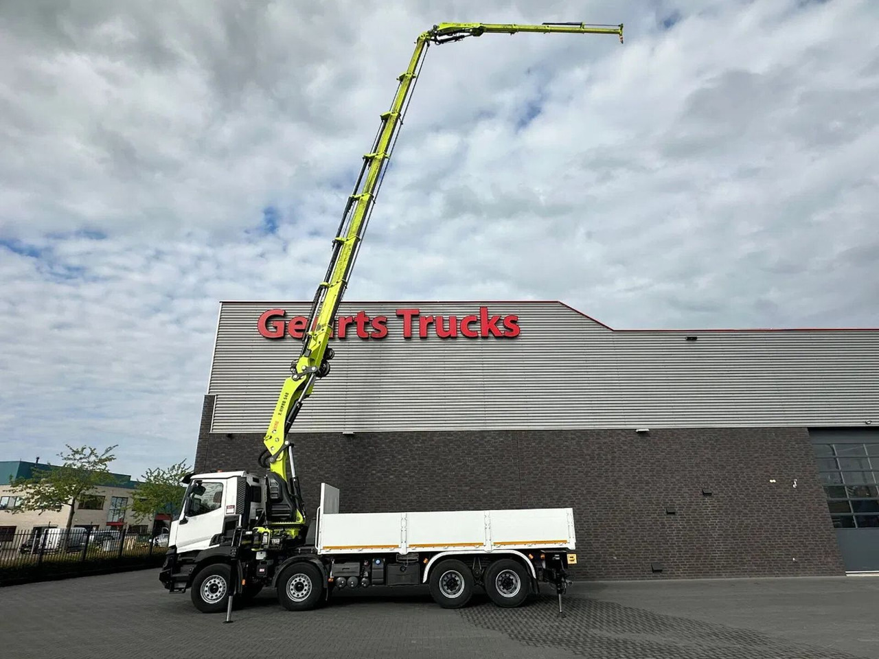 Renault C460 8X4 + HIAB X-HIPRO 548 E-7 MET JIB KRAAN / - شاحنة كرين: صورة 4 Renault C460 8X4 + HIAB X-HIPRO 548 E-7 MET JIB KRAAN / - شاحنة كرين: صورة 4
