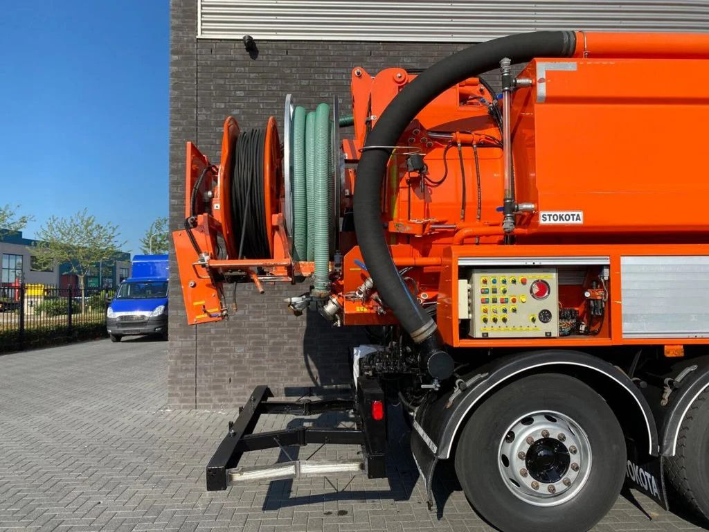 شاحنة الشفط Renault Lander 430 8X2 STOKOTA VACUUM/HOGEDRUK /COMBI/KO: صورة 15