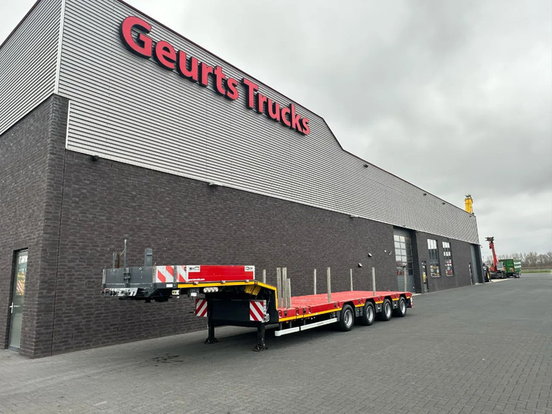 SCHEUERLE EUROAXLE 1T4 4 ASSER UITSCHUIFBARE SEMIE MET 12 TONS HYDRAULICHE EURO ASSEN HYDRAULICH GESTUURD SEMI-DIEPLADER / TIEFLADER / LO - عربة منخفضة مسطحة نصف مقطورة: صورة 2 SCHEUERLE EUROAXLE 1T4 4 ASSER UITSCHUIFBARE SEMIE MET 12 TONS HYDRAULICHE EURO ASSEN HYDRAULICH GESTUURD SEMI-DIEPLADER / TIEFLADER / LO - عربة منخفضة مسطحة نصف مقطورة: صورة 2