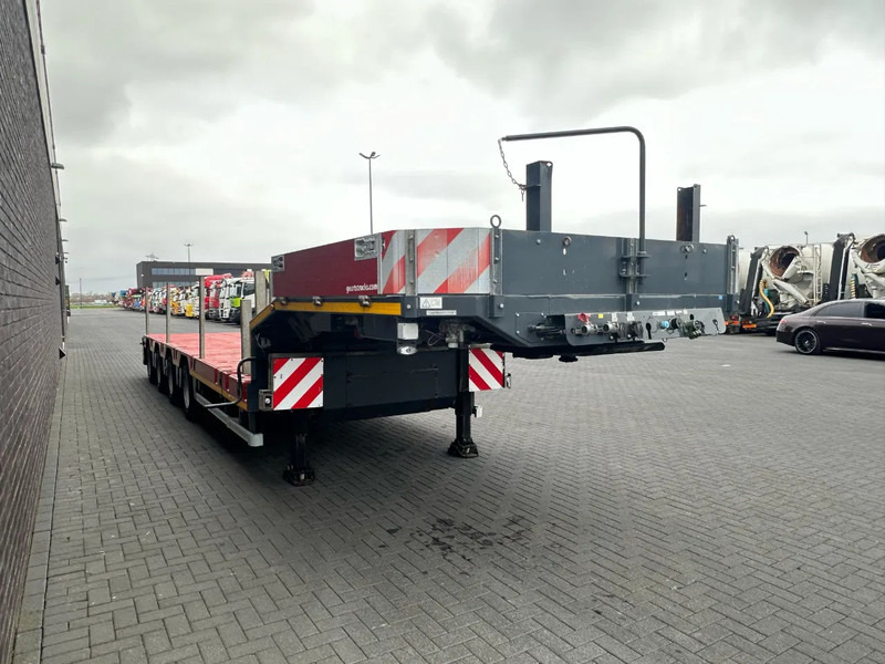 SCHEUERLE EUROAXLE 1T4 4 ASSER UITSCHUIFBARE SEMIE MET 12 TONS HYDRAULICHE EURO ASSEN HYDRAULICH GESTUURD SEMI-DIEPLADER / TIEFLADER / LO - عربة منخفضة مسطحة نصف مقطورة: صورة 5 SCHEUERLE EUROAXLE 1T4 4 ASSER UITSCHUIFBARE SEMIE MET 12 TONS HYDRAULICHE EURO ASSEN HYDRAULICH GESTUURD SEMI-DIEPLADER / TIEFLADER / LO - عربة منخفضة مسطحة نصف مقطورة: صورة 5