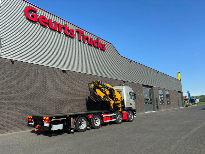 شاحنة كرين Scania G450 8X4 + EFFER 1255/8S + JIB 6S HD KRAAN/KRAN/CRANE/GRUA: صورة 11
