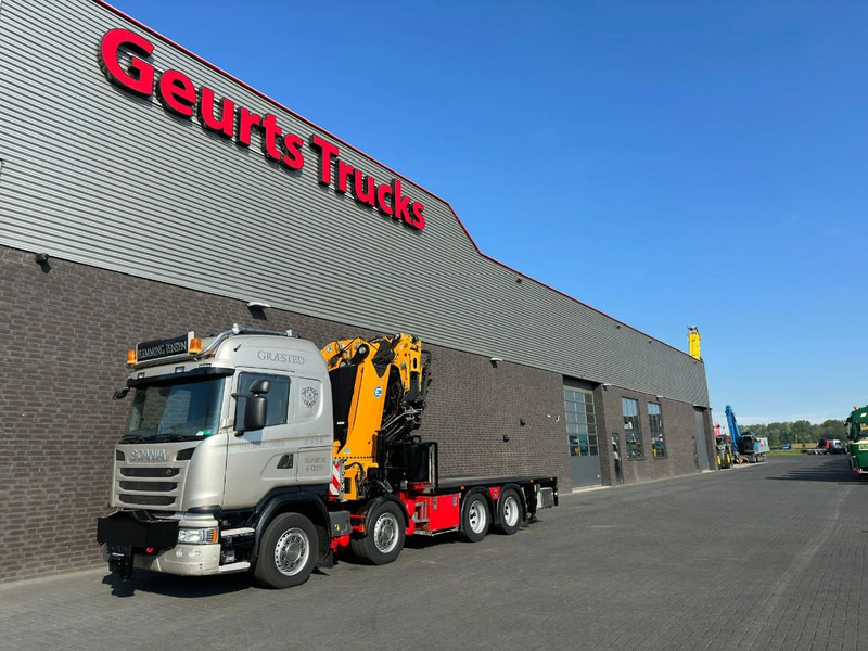 شاحنة كرين Scania G450 8X4 + EFFER 1255/8S + JIB 6S HD KRAAN/KRAN/CRANE/GRUA: صورة 8