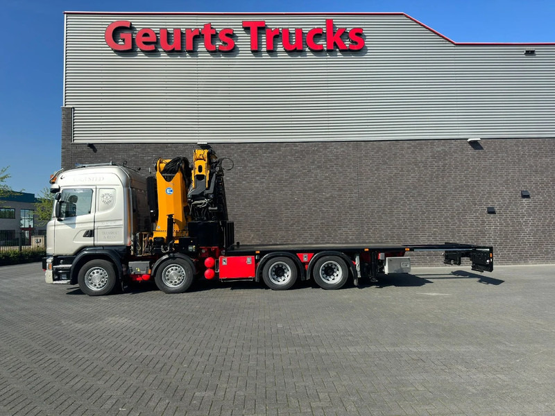 شاحنة كرين Scania G450 8X4 + EFFER 1255/8S + JIB 6S HD KRAAN/KRAN/CRANE/GRUA: صورة 6