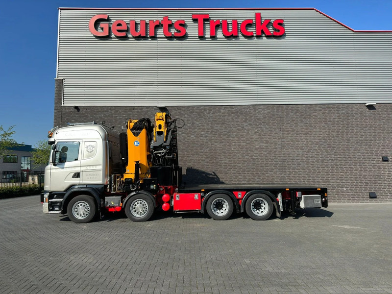شاحنة كرين Scania G450 8X4 + EFFER 1255/8S + JIB 6S HD KRAAN/KRAN/CRANE/GRUA: صورة 7