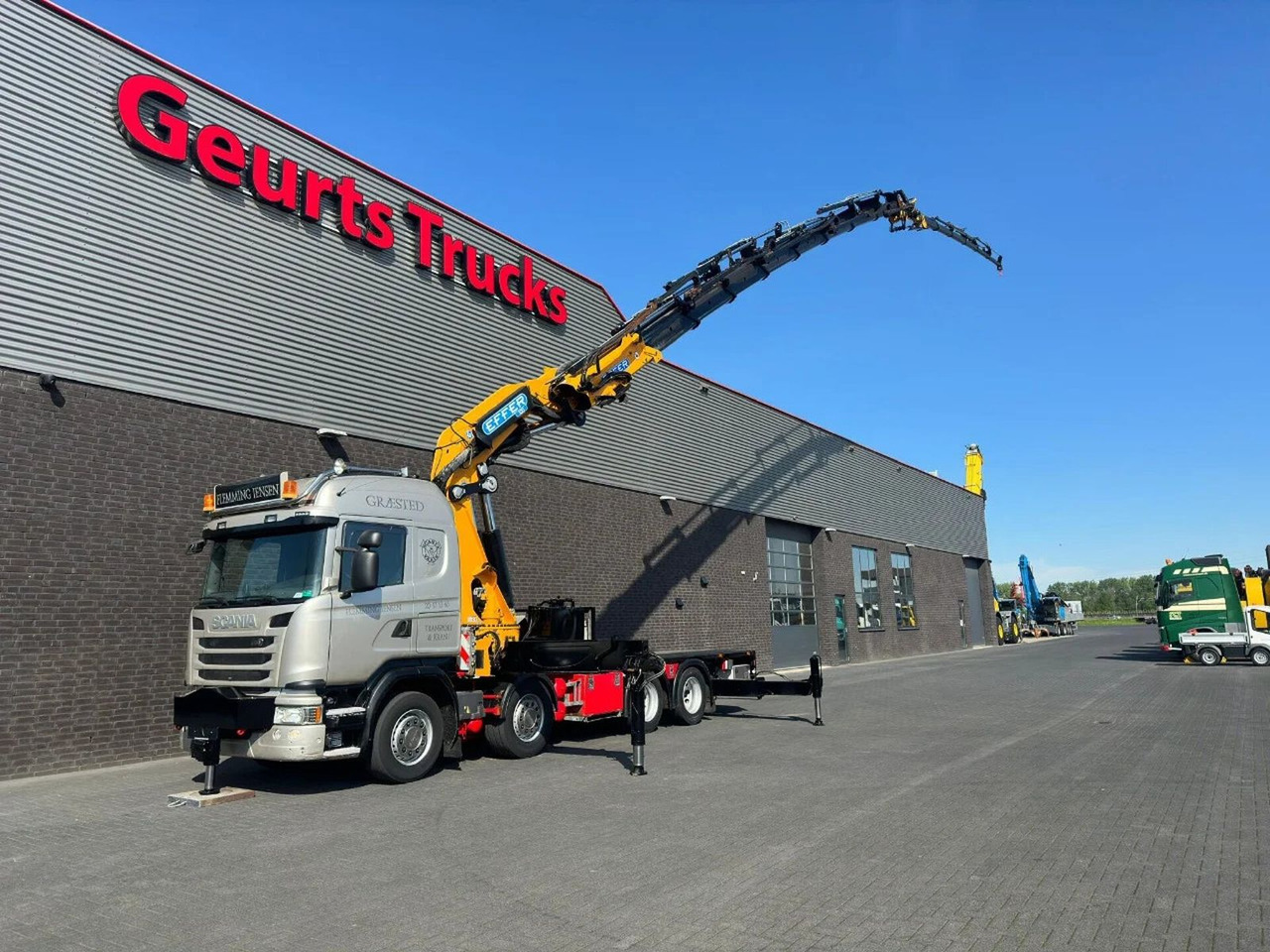 Scania G450 8X4 + EFFER 1255/8S + JIB 6S HD KRAAN/KRAN/ - شاحنة كرين: صورة 2 Scania G450 8X4 + EFFER 1255/8S + JIB 6S HD KRAAN/KRAN/ - شاحنة كرين: صورة 2