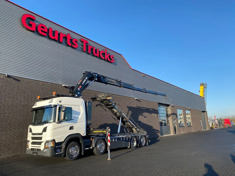 Scania G500 NGS 8X2 MET 3 ZIJDIGE KABELSYSTEEM + HIAB 362 EP-5 KRAAN/KRAN/CRANE/GRUA - شاحنة - نظام الكابلات, شاحنة كرين: صورة 2 Scania G500 NGS 8X2 MET 3 ZIJDIGE KABELSYSTEEM + HIAB 362 EP-5 KRAAN/KRAN/CRANE/GRUA - شاحنة - نظام الكابلات, شاحنة كرين: صورة 2
