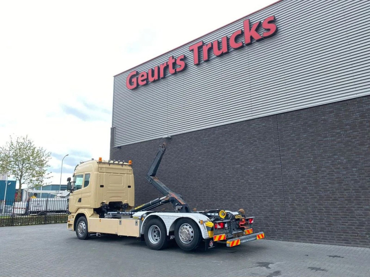 Scania R450 6X2 + PALFINGER HAAKARMSYSTEEM/ABROLLKIPPER - شاحنة ذات خطاف: صورة 4 Scania R450 6X2 + PALFINGER HAAKARMSYSTEEM/ABROLLKIPPER - شاحنة ذات خطاف: صورة 4