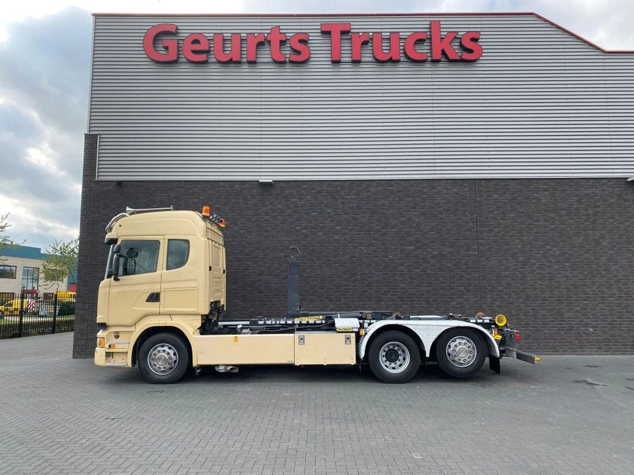 Scania R450 6X2 + PALFINGER HAAKARMSYSTEEM/ABROLLKIPPER - شاحنة ذات خطاف: صورة 2 Scania R450 6X2 + PALFINGER HAAKARMSYSTEEM/ABROLLKIPPER - شاحنة ذات خطاف: صورة 2