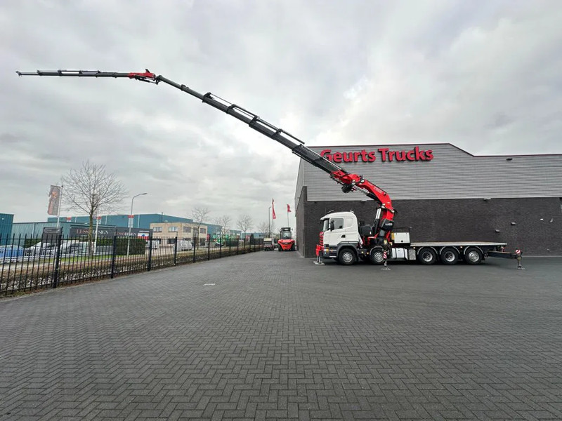 Scania R520 V8 10X4 TRIDEM + F1650RA.2.28 + JIB L816 KRAAN/KRAN/CRANE/GRUA - شاحنة كرين: صورة 5 Scania R520 V8 10X4 TRIDEM + F1650RA.2.28 + JIB L816 KRAAN/KRAN/CRANE/GRUA - شاحنة كرين: صورة 5