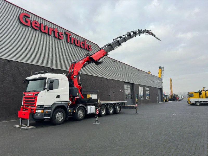 Scania R520 V8 10X4 TRIDEM + F1650RA.2.28 + JIB L816 KRAAN/KRAN/CRANE/GRUA - شاحنة كرين: صورة 2 Scania R520 V8 10X4 TRIDEM + F1650RA.2.28 + JIB L816 KRAAN/KRAN/CRANE/GRUA - شاحنة كرين: صورة 2