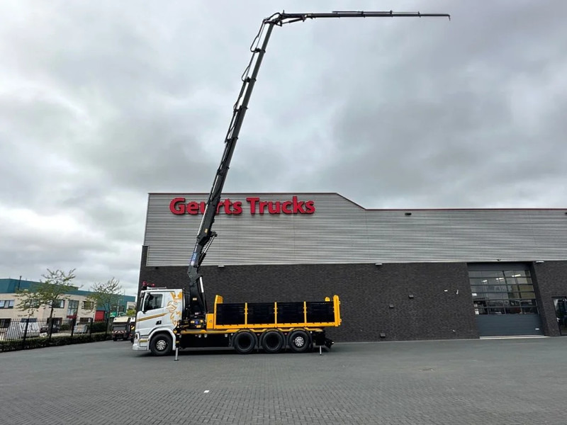 Scania R530 V8 NGS 8X4 TRIDEM MET HYVA 2Z KIPPER + HMF 5020-K6 + JIB FJ1000-K5 KRAAN/KRAN/CRANE/GRUA - شاحنة كرين: صورة 5 Scania R530 V8 NGS 8X4 TRIDEM MET HYVA 2Z KIPPER + HMF 5020-K6 + JIB FJ1000-K5 KRAAN/KRAN/CRANE/GRUA - شاحنة كرين: صورة 5
