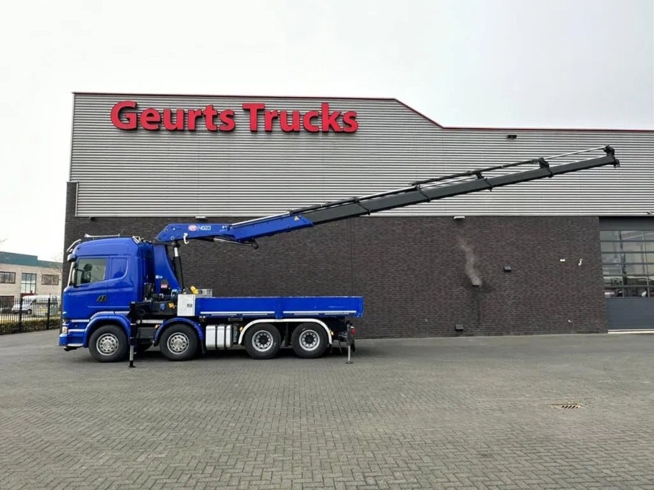 Scania R580 V8 8X4 TREKKER-BAKWAGEN COMBI + HMF 4020-K5 - وحدة جر: صورة 5 Scania R580 V8 8X4 TREKKER-BAKWAGEN COMBI + HMF 4020-K5 - وحدة جر: صورة 5