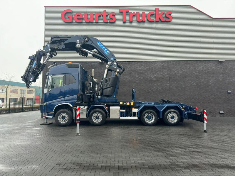 وحدة جر Volvo FH 16.650 8X2 + EFFER 1855/8S + JIB 6S HEAVY DUTY KRAAN/KRAN/CRANE/GRUA: صورة 7