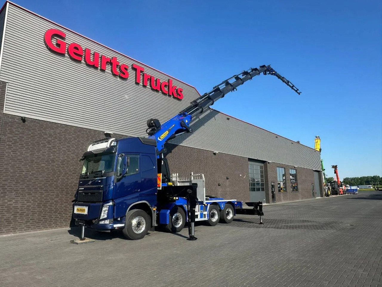 Volvo FH 540 8X4 TREKKER / BAKWAGEN MET PALFINGER PK13 - شاحنة كرين: صورة 2 Volvo FH 540 8X4 TREKKER / BAKWAGEN MET PALFINGER PK13 - شاحنة كرين: صورة 2