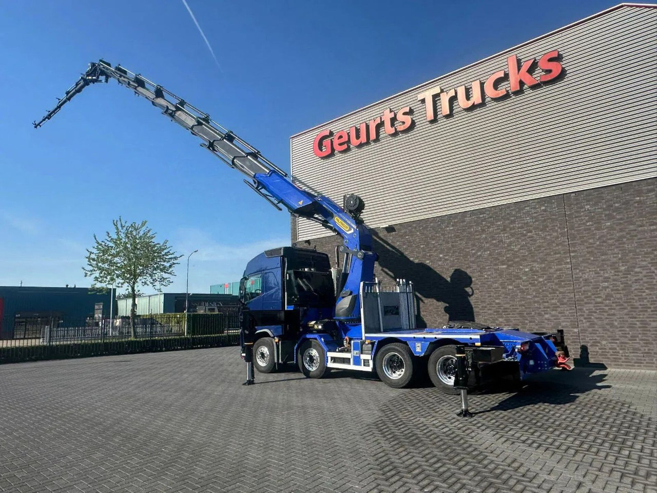 Volvo FH 540 8X4 TREKKER / BAKWAGEN MET PALFINGER PK13 - وحدة جر: صورة 4 Volvo FH 540 8X4 TREKKER / BAKWAGEN MET PALFINGER PK13 - وحدة جر: صورة 4