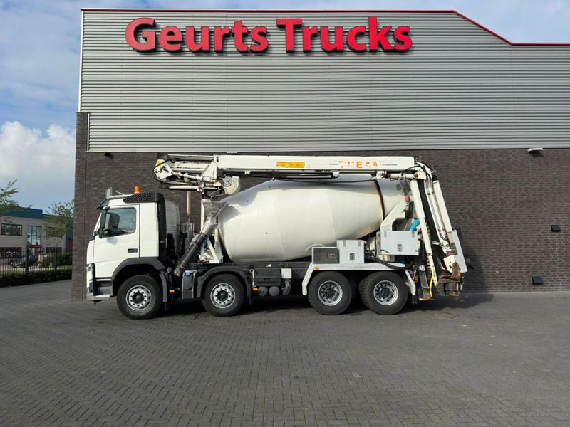 Volvo FM 410 8X4 + STETTER 9 M3 MIXER/MISCHER + THEAM 15 M TRANSPORTBAND/BELT - شاحنة خلاطة خرسانة: صورة 1 Volvo FM 410 8X4 + STETTER 9 M3 MIXER/MISCHER + THEAM 15 M TRANSPORTBAND/BELT - شاحنة خلاطة خرسانة: صورة 1