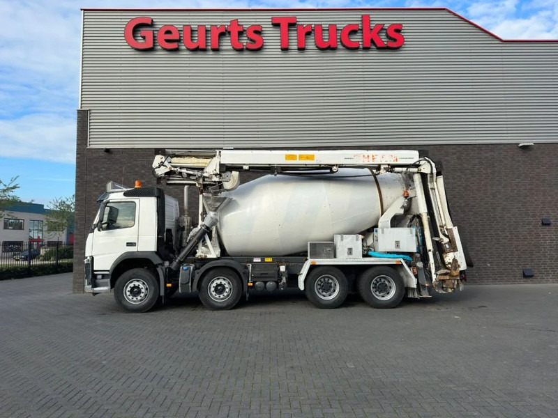 Volvo FM 410 8X4 + STETTER 9 M3 MIXER/MISCHER + THEAM 15 M TRANSPORTBAND/BELT - شاحنة خلاطة خرسانة: صورة 1 Volvo FM 410 8X4 + STETTER 9 M3 MIXER/MISCHER + THEAM 15 M TRANSPORTBAND/BELT - شاحنة خلاطة خرسانة: صورة 1