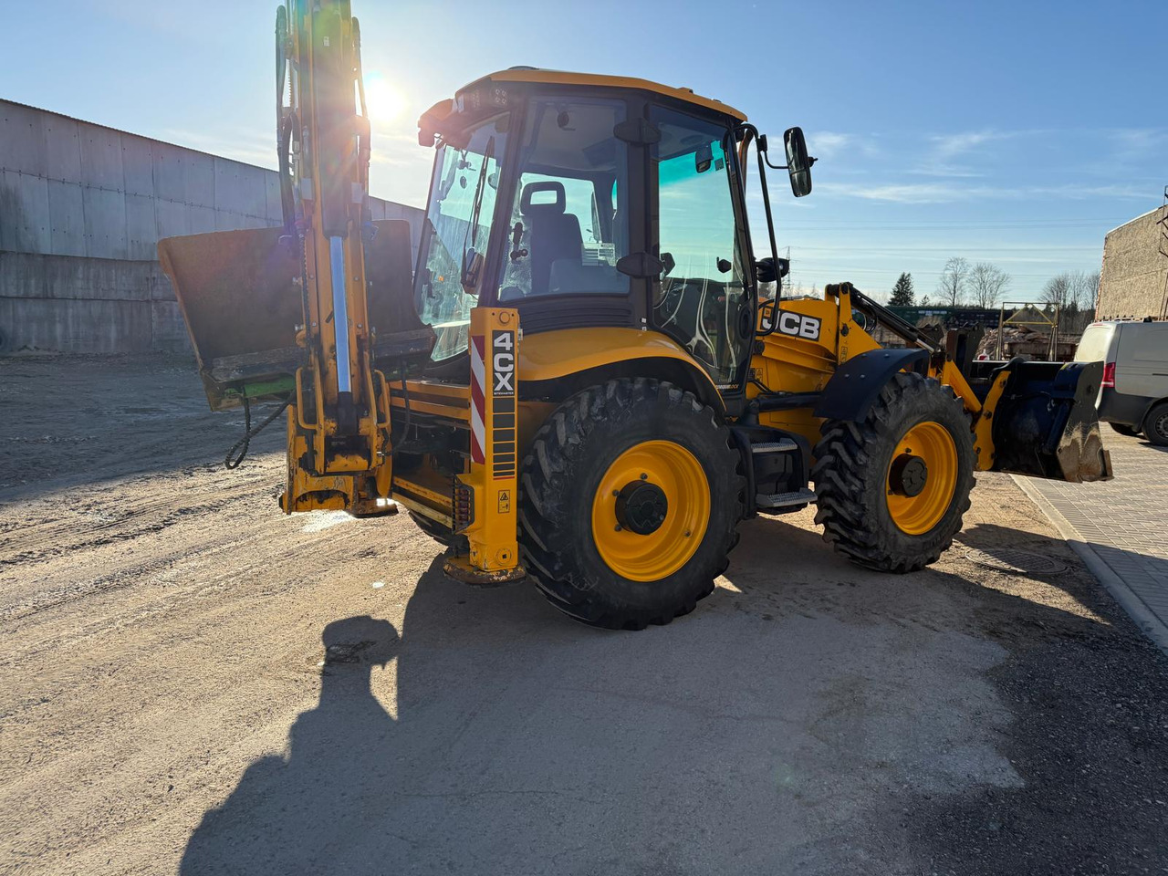 JCB 4cx jostic - جرافة حفار: صورة 3 JCB 4cx jostic - جرافة حفار: صورة 3