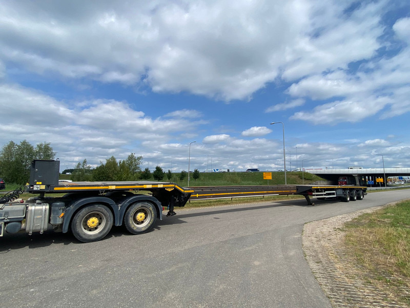 Broshuis trailer 3 -time extendable Windmill transporter - نصف مقطورة مسطحة: صورة 1 Broshuis trailer 3 -time extendable Windmill transporter - نصف مقطورة مسطحة: صورة 1