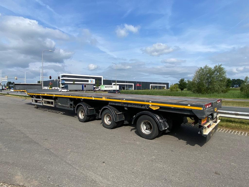 Broshuis trailer 3 -time extendable Windmill transporter - نصف مقطورة مسطحة: صورة 3 Broshuis trailer 3 -time extendable Windmill transporter - نصف مقطورة مسطحة: صورة 3