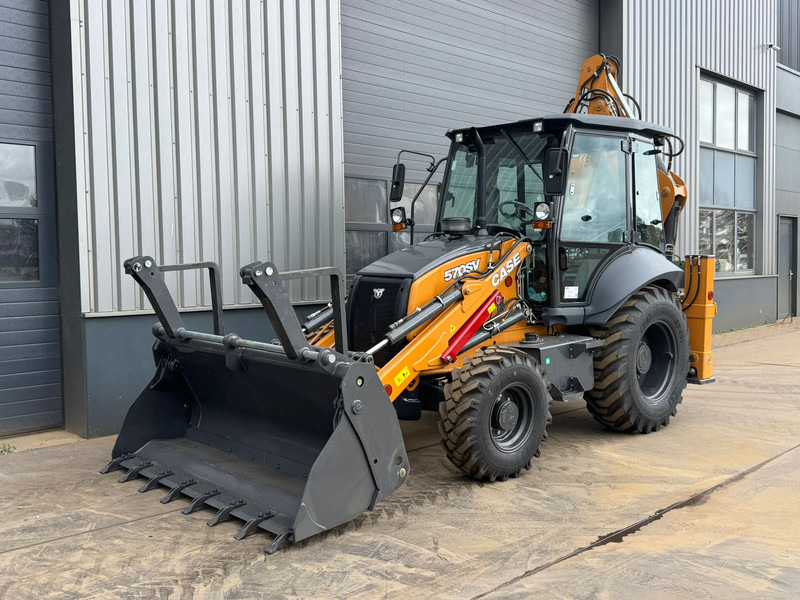 Case 570SV A/C 4x4 Telescopic boom - جرافة حفار: صورة 1 Case 570SV A/C 4x4 Telescopic boom - جرافة حفار: صورة 1
