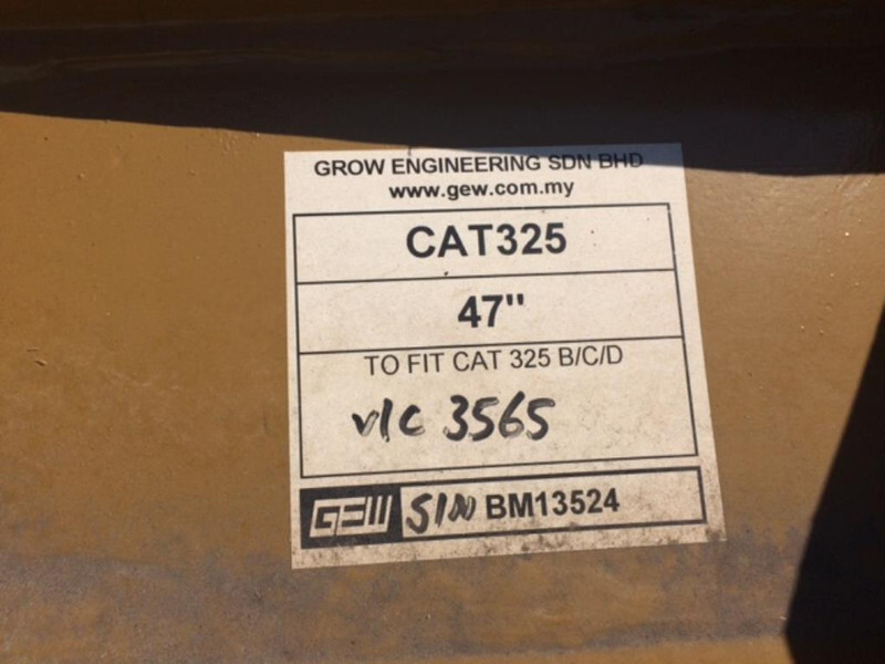 جديدة بكت Caterpillar 325B / 325C / 325D 47 inch HDbucket: صورة 6