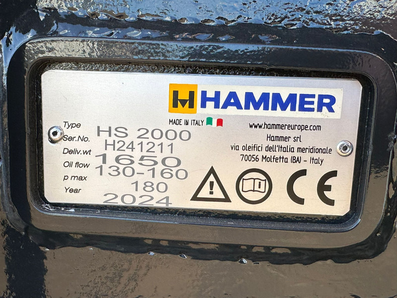 جديدة مطرقة هيدروليكية Hammer HS2000: صورة 9 جديدة مطرقة هيدروليكية Hammer HS2000: صورة 9