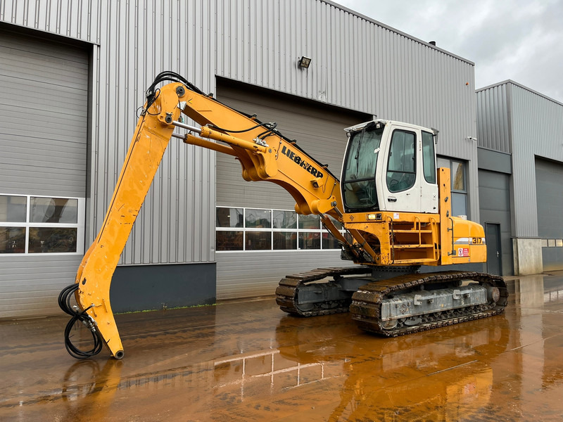 Liebherr R317 Litronic Material Handler - معالج النفايات: صورة 2 Liebherr R317 Litronic Material Handler - معالج النفايات: صورة 2