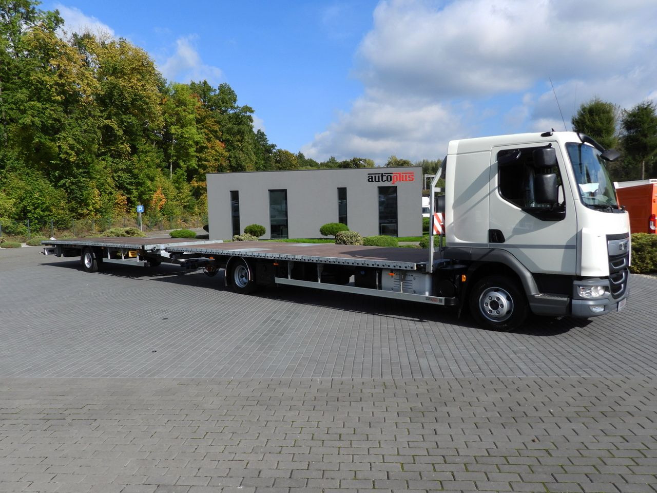 شاحنات الحاويات / جسم علوي قابل للتغيير شاحنة DAF LF 230 CONTAINER CARRIER PLATFORM + TRAILER WEBASTO CRUISE CONTROL LED LIGHTS PNEUMATICS AUTOMATIC TRANSMISSION  TWIN WHEELS AIR CONDITIONING  230HP: صورة 29 شاحنات الحاويات / جسم علوي قابل للتغيير شاحنة DAF LF 230 CONTAINER CARRIER PLATFORM + TRAILER WEBASTO CRUISE CONTROL LED LIGHTS PNEUMATICS AUTOMATIC TRANSMISSION  TWIN WHEELS AIR CONDITIONING  230HP: صورة 29
