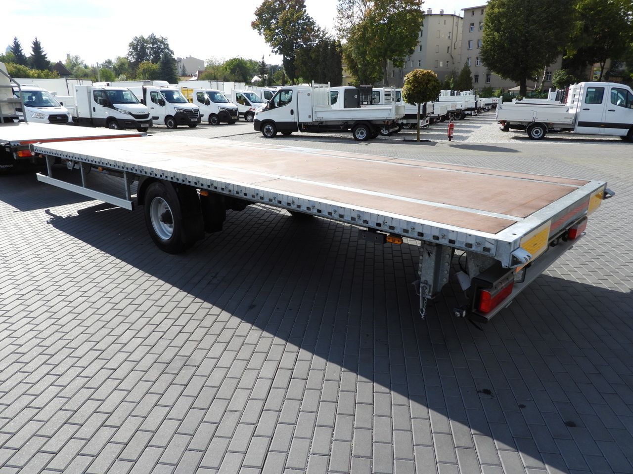 شاحنات الحاويات / جسم علوي قابل للتغيير شاحنة DAF LF 230 CONTAINER CARRIER PLATFORM + TRAILER WEBASTO CRUISE CONTROL LED LIGHTS PNEUMATICS AUTOMATIC TRANSMISSION  TWIN WHEELS AIR CONDITIONING  230HP: صورة 35 شاحنات الحاويات / جسم علوي قابل للتغيير شاحنة DAF LF 230 CONTAINER CARRIER PLATFORM + TRAILER WEBASTO CRUISE CONTROL LED LIGHTS PNEUMATICS AUTOMATIC TRANSMISSION  TWIN WHEELS AIR CONDITIONING  230HP: صورة 35