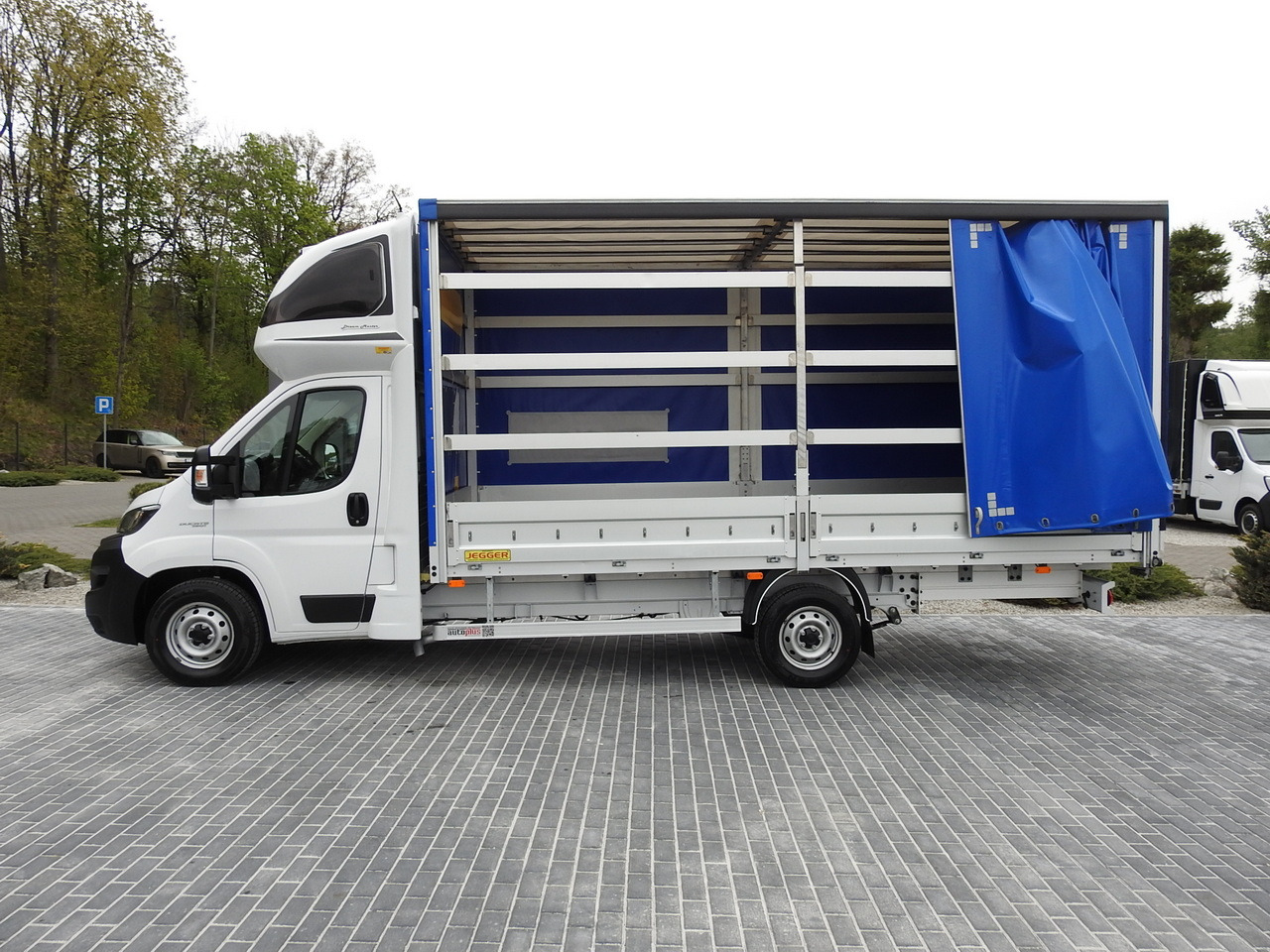 شاحنة ستارة جانبية FIAT DUCATO  TARPAULIN 10 PALLETS WEBASTO CRUISE CONTROL AIR CONDITIONING  180HP: صورة 8
