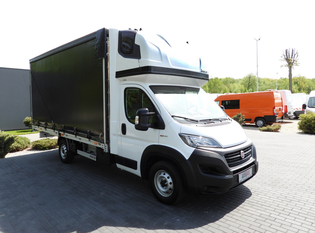 FIAT DUCATO TARPAULIN 10 PALLETS WEBASTO CRUISE CONTROL AIR CONDITIONING LED LIGHTS PNEUMATICS 160HP - شاحنة ستارة جانبية: صورة 4 FIAT DUCATO TARPAULIN 10 PALLETS WEBASTO CRUISE CONTROL AIR CONDITIONING LED LIGHTS PNEUMATICS 160HP - شاحنة ستارة جانبية: صورة 4