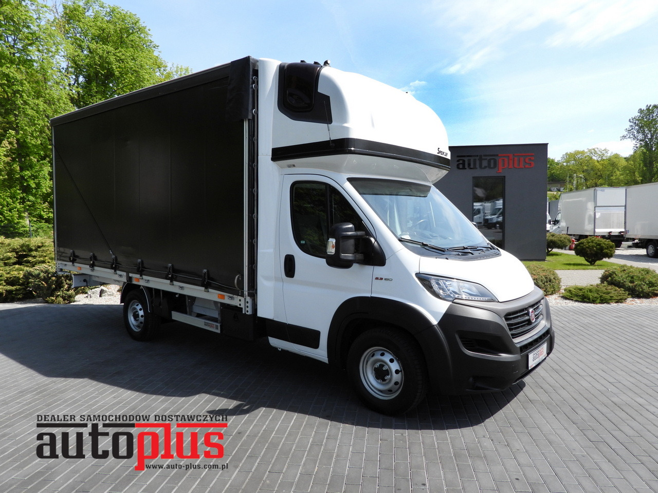 FIAT DUCATO TARPAULIN 10 PALLETS WEBASTO CRUISE CONTROL AIR CONDITIONING LED LIGHTS PNEUMATICS 160HP - شاحنة ستارة جانبية: صورة 1 FIAT DUCATO TARPAULIN 10 PALLETS WEBASTO CRUISE CONTROL AIR CONDITIONING LED LIGHTS PNEUMATICS 160HP - شاحنة ستارة جانبية: صورة 1