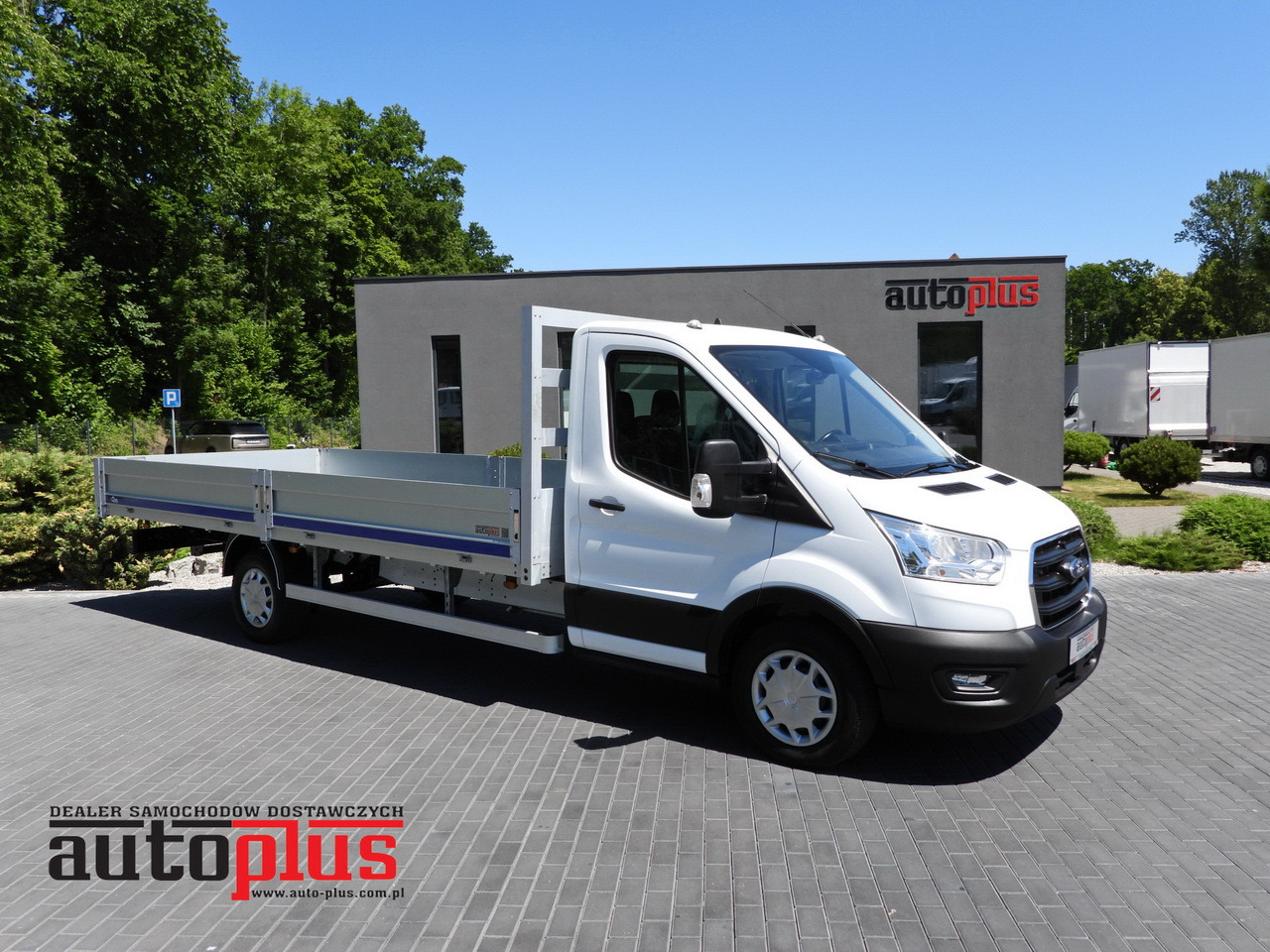 FORD TRANSIT STAKE BODY 10 PALLETS CRUISE CONTROL LED LIGHTS PNEUMATICS AIR CONDITIONING 160HP - شاحنة مفتوحة: صورة 1 FORD TRANSIT STAKE BODY 10 PALLETS CRUISE CONTROL LED LIGHTS PNEUMATICS AIR CONDITIONING 160HP - شاحنة مفتوحة: صورة 1