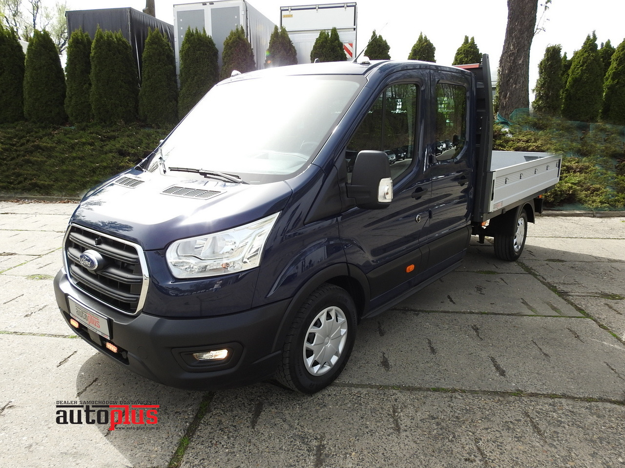 FORD TRANSIT STAKE BODY DOUBLE CABIN DOKA 7 SEATS CRUISE CONTROL AIR CONDITIONING LED LIGHTS  130HP - الشاحنات الصغيرة كابينة مزدوجة: صورة 1 FORD TRANSIT STAKE BODY DOUBLE CABIN DOKA 7 SEATS CRUISE CONTROL AIR CONDITIONING LED LIGHTS  130HP - الشاحنات الصغيرة كابينة مزدوجة: صورة 1