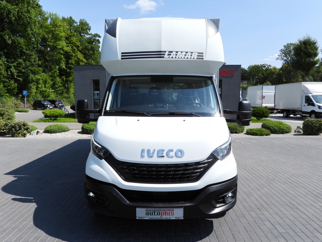 IVECO DAILY 35S18 TARPAULIN 10 PALLETS WEBASTO CRUISE CONTROL LED LIGHTS PNEUMATICS AIR CONDITIONING  180HP - شاحنة ستارة جانبية: صورة 5 IVECO DAILY 35S18 TARPAULIN 10 PALLETS WEBASTO CRUISE CONTROL LED LIGHTS PNEUMATICS AIR CONDITIONING  180HP - شاحنة ستارة جانبية: صورة 5