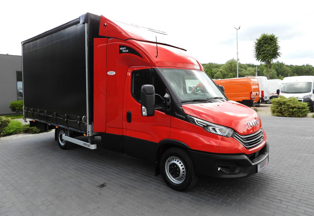 IVECO DAILY 35S21 TARPAULIN 10 PALLETS WEBASTO CRUISE CONTROL NAVIGATION LED LIGHTS PNEUMATICS AUTOMATIC TRANSMISSION HI-MATIC AIR CONDITIONING 210HP - شاحنة ستارة جانبية: صورة 4 IVECO DAILY 35S21 TARPAULIN 10 PALLETS WEBASTO CRUISE CONTROL NAVIGATION LED LIGHTS PNEUMATICS AUTOMATIC TRANSMISSION HI-MATIC AIR CONDITIONING 210HP - شاحنة ستارة جانبية: صورة 4