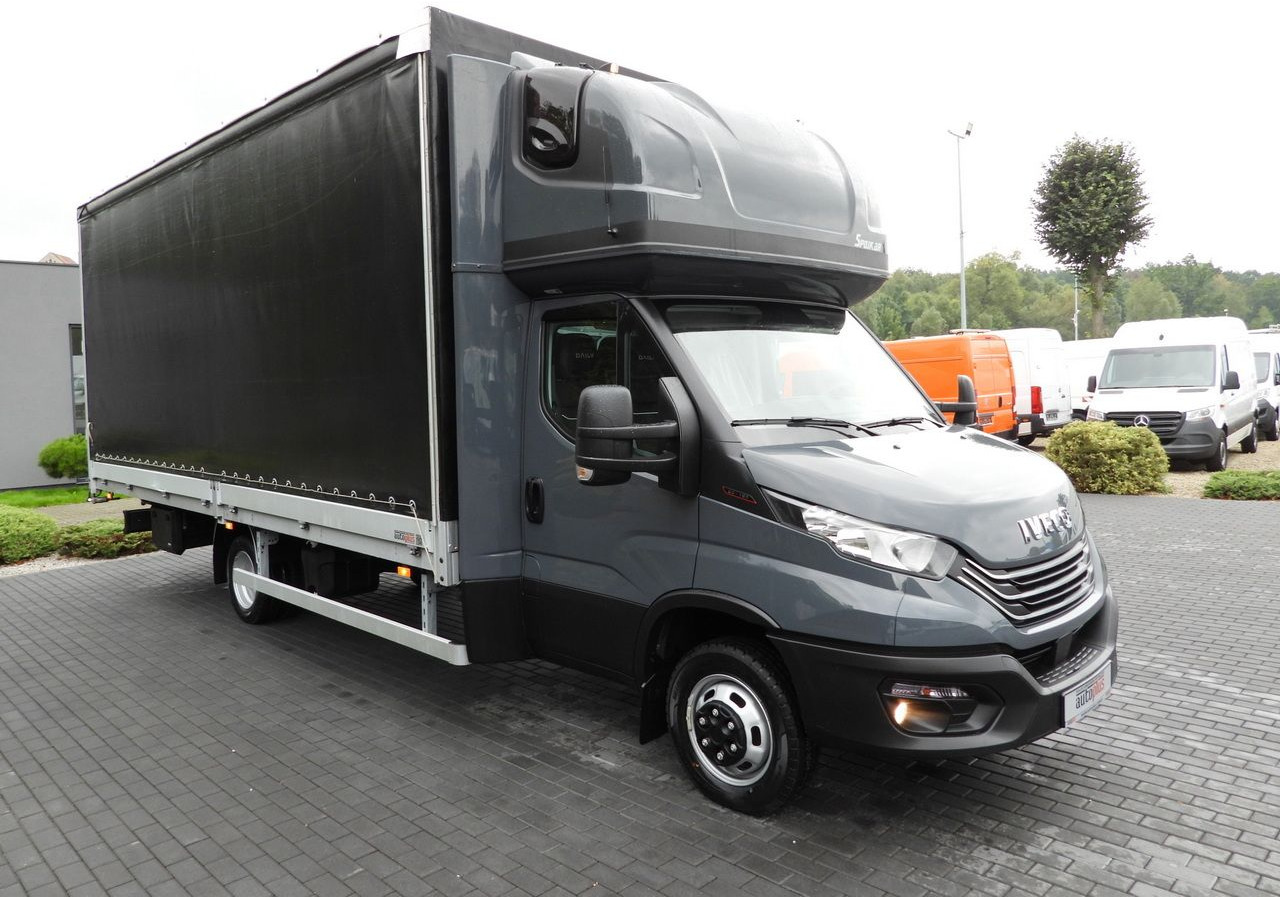 IVECO DAILY 50C18 TARPAULIN 14 PALLETS WEBASTO CRUISE CONTROL PNEUMATICS TWIN WHEELS AIR CONDITIONING 180HP - شاحنة ستارة جانبية: صورة 4 IVECO DAILY 50C18 TARPAULIN 14 PALLETS WEBASTO CRUISE CONTROL PNEUMATICS TWIN WHEELS AIR CONDITIONING 180HP - شاحنة ستارة جانبية: صورة 4