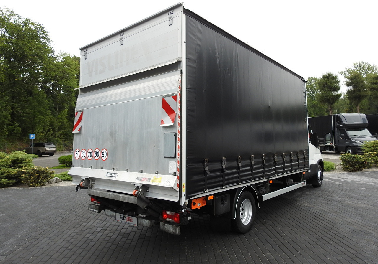 IVECO DAILY 70C18 TARPAULIN LIFT 12 PALLETS WEBASTO CRUISE CONTROL TWIN WHEELS AIR CONDITIONING 180HP - شاحنة ستارة جانبية: صورة 3 IVECO DAILY 70C18 TARPAULIN LIFT 12 PALLETS WEBASTO CRUISE CONTROL TWIN WHEELS AIR CONDITIONING 180HP - شاحنة ستارة جانبية: صورة 3