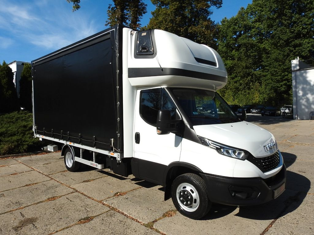 Iveco DAILY 50C18 PRITSCHE PLANE 10 PALETTEN AUFZUG - شاحنة ستارة جانبية: صورة 4 Iveco DAILY 50C18 PRITSCHE PLANE 10 PALETTEN AUFZUG - شاحنة ستارة جانبية: صورة 4