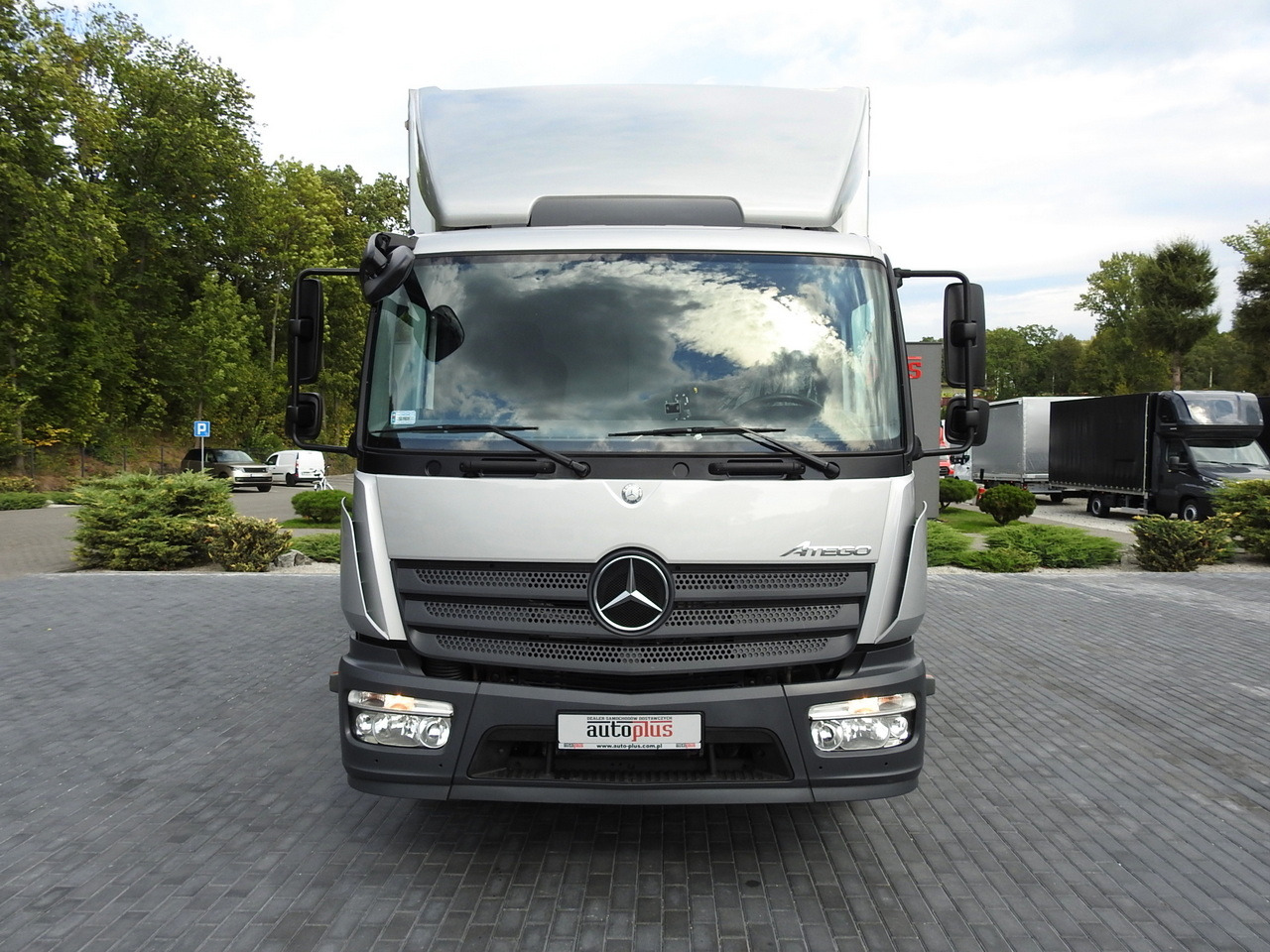 MERCEDES ATEGO 1221 TARPAULIN LIFT 16 PALLETS WEBASTO AIR CONDITIONING PNEUMATICS TWIN WHEELS 230HP - شاحنة ستارة جانبية: صورة 5 MERCEDES ATEGO 1221 TARPAULIN LIFT 16 PALLETS WEBASTO AIR CONDITIONING PNEUMATICS TWIN WHEELS 230HP - شاحنة ستارة جانبية: صورة 5