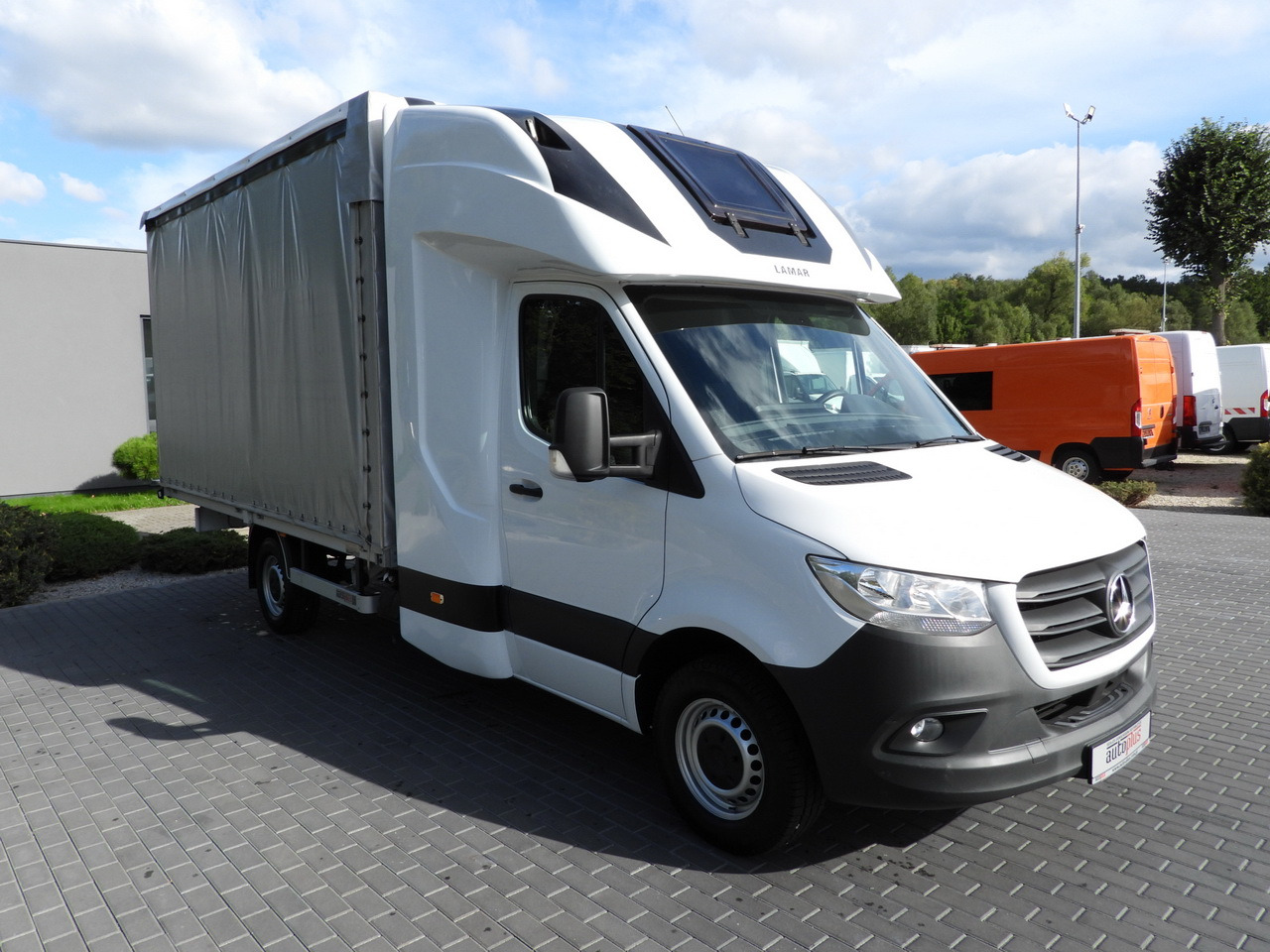 MERCEDES SPRINTER 316 TARPAULIN 8 PALLETS WEBASTO CRUISE CONTROL AIR CONDITIONING 160HP - شاحنة ستارة جانبية: صورة 4 MERCEDES SPRINTER 316 TARPAULIN 8 PALLETS WEBASTO CRUISE CONTROL AIR CONDITIONING 160HP - شاحنة ستارة جانبية: صورة 4