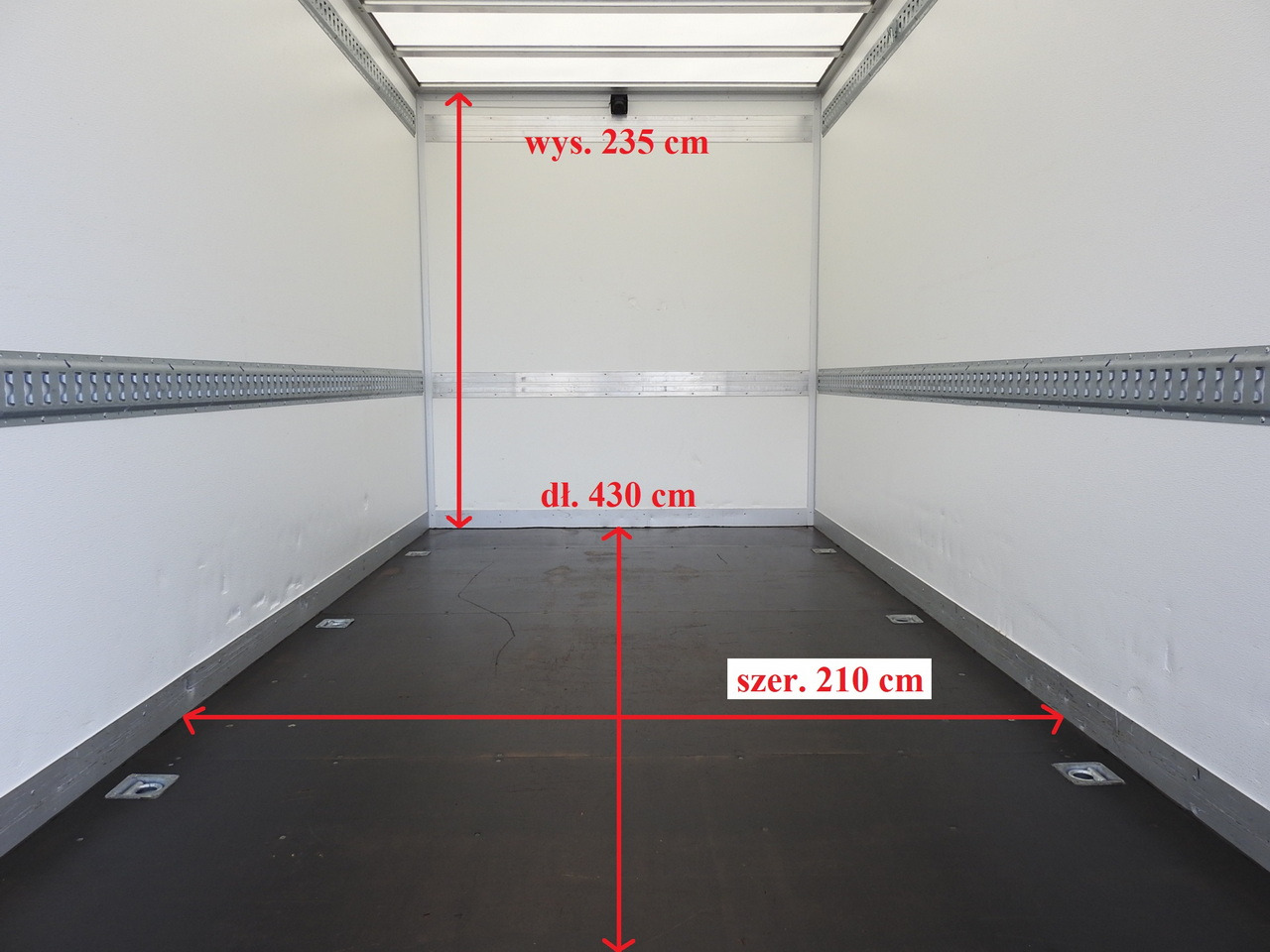 شاحنة مغلقة الصندوق MERCEDES SPRINTER BOX LIFT 8 PALLETS AIR CONDITIONING  150HP: صورة 12